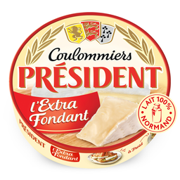 PRESIDENT Coulommiers l'Extra Fondant 350 g