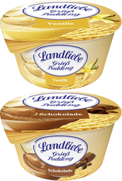 LANDLIEBE Grießpudding 2 Sort, 12Pcs (2) 150 g