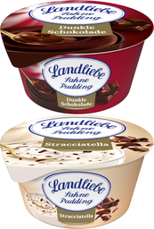 LANDLIEBE Sahnepudding 2 Sort, 8Pcs