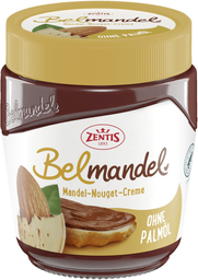 ZENTIS Belmandel Ohne Palmöl, Mandel-Nougat-Creme 300 g