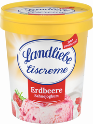 LANDLIEBE Sahnejoghurt Erdbeer 467 ml