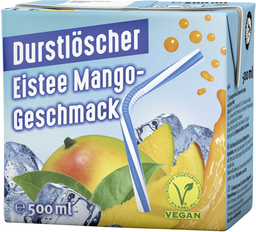 DURSTLÖSCHER eistee mango 500ml
