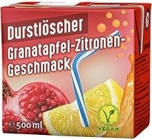 DURSTLÖSCHER granatapfel-zitrone 500ml