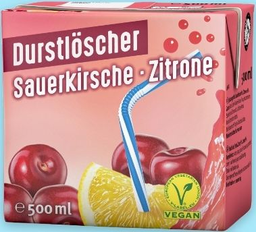 DURSTLÖSCHER sauerkirsch-zitrone 500ml
