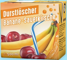 DURSTLÖSCHER banane-kirsch 500ml