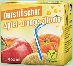 DURSTLÖSCHER apfel-orange-zitrone 500ml