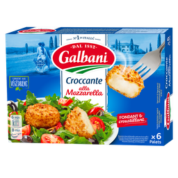 GALBANI Croccante alla Mozzarella 6 unidades 150 g
