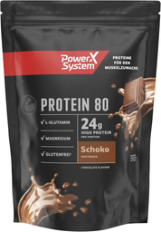 POWER SYSTEM protein 80 schoko geschmack 360g