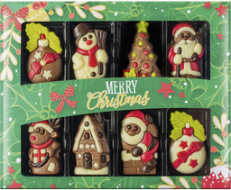 ARGENTA CHRISTMAS Chocolate en relieve Weihnachts-Relief 80 g