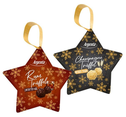 ARGENTA CHRISTMAS Trüffelsterne Mix-Carton 20Pcs 40 g