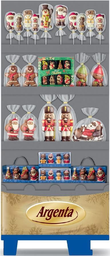 ARGENTA CHRISTMAS Weihnachts Confiserie expositor 234 piezas