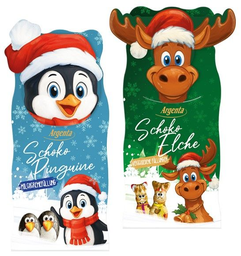 ARGENTA CHRISTMAS Pinguin y Elche surtido 35 piezas 125 g