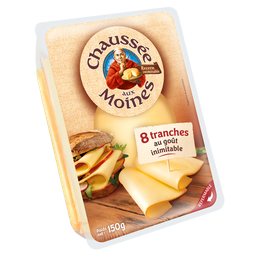 CHAUSSEE AUX MOINES Fromage en tranche 8 tranches 150g