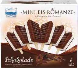 CRISTALLO mini romanze schokolade 6X57ml