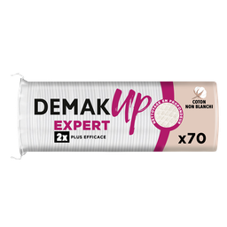 DEMAK'UP Discos de algodón desmaquillantes Expert 70 discos