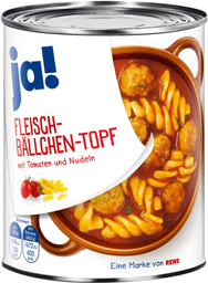 Ja Fleischbällchentopf Mit Tomate 800 g