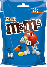 M&M'S crispy 128g, 30 pcs