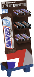 Mars/ Snickers Protein Riegel 1Er,Display, 108Pcs
