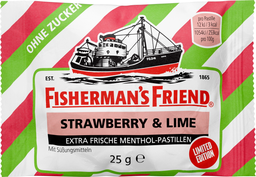 FISHERMAN'S FRIEND Pastilhas Strawberry & Lime 25 g