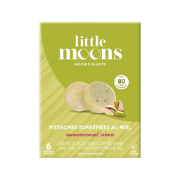LITTLE MOONS Mochis Glacés Pistaches Torréfiées au Miel LITTLE MOONS