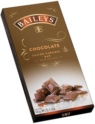 BAILEYS chocolate salted caramel bar 90g