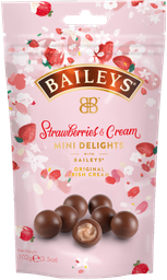 BAILEYS chocolate mini delights strawberries & cream 102g