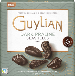 GUYLIAN meeresfrüchte dark praliné 225g, 6 pcs