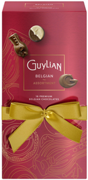 GUYLIAN christmas belgian assortment geschenkbox mit schleife 180g