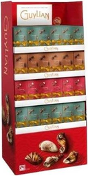 GUYLIAN christmas geschenkboxenmit schleife 3 sort, display, 120 pcs
