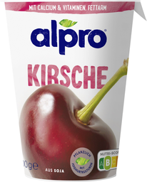 ALPRO Soy yogurt alternative cherry 400 g