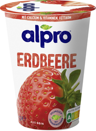 ALPRO Soya Yogurt Alternative Strawberry 400 g