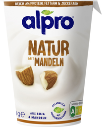ALPRO Soy Yogurt Alternative Almond 400 g