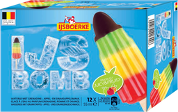 IJSBOERKE Gelo de água Ijsbomb 12 x 55 ml