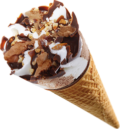 BEST PRICE Vanilla chocolate cone 16 x 120 ml