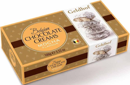 BELGIAN CHOCOLATE CREAMS mocha flavour 100g