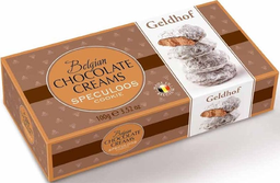 BELGIAN CHOCOLATE CREAMS speculoos cookie 100g