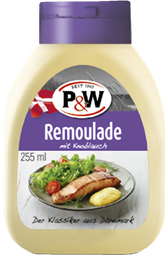 P&W knoblauch-remoulde 255ml
