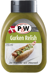 P&W gurken relish 255ml