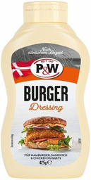 P&W burger dressing 425g