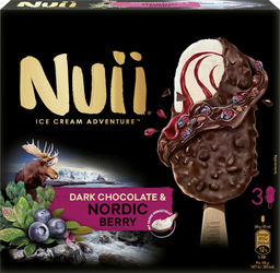 NUII dark chocolate&nordic berry 3X90ml