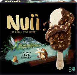 NUII almond & java vanilla 3X90ml