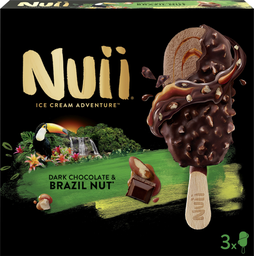 NUII Nestle dark chocolate & brazil nut 3X90ml
