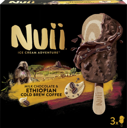 NUII Nestle milk chocolate & ethiopian coffee 3X90ml