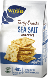 WASA tasty snacks thin crackers sea salt 180g