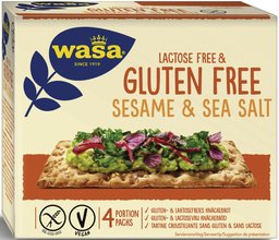 WASA glutenfrei sesam&meersalz 240g