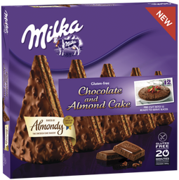 ALMONDY Bolo de Chocolate Milka 980 g