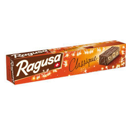 CAMILLE BLOCH Confiserie au chocolat fourré praliné et noisettes entières RAGUSA, 400g
