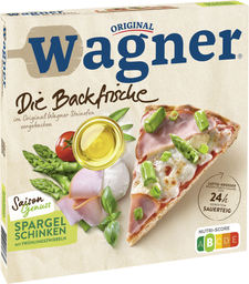 WAGNER Pizza Die Backfrische Espargos Presunto 350 g