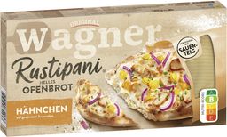 WAGNER Pizza Rustipani Hähnchenbrust 180 g