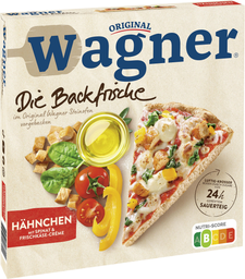 WAGNER Pizza Die Backfrische Hähnchen 370 g